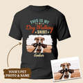 Personalized This is My Dog Walking Shirt T-Shirt