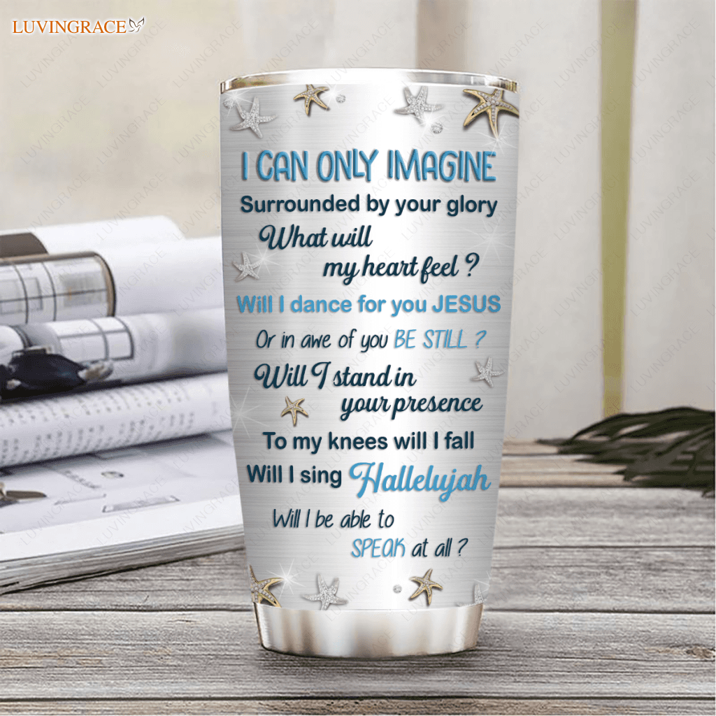 Personalized Turtle Will I Stand In Your Presence Tumbler