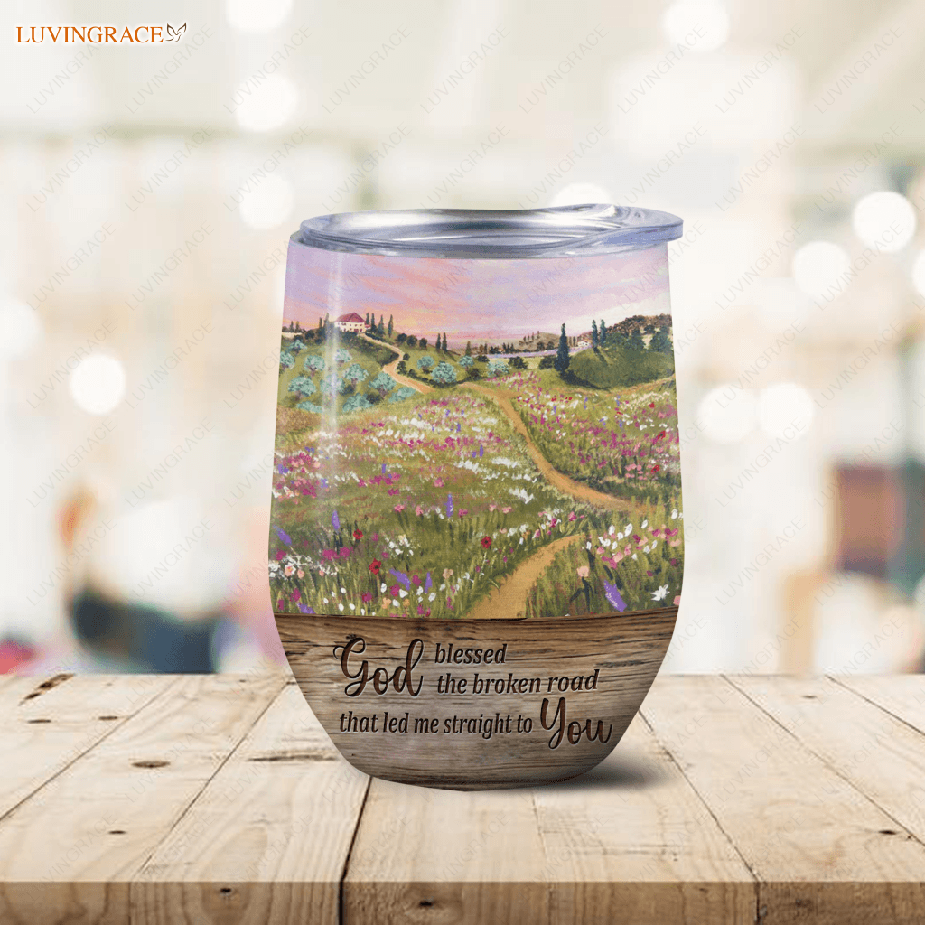 Personalized Vintage Couple Wine Tumbler