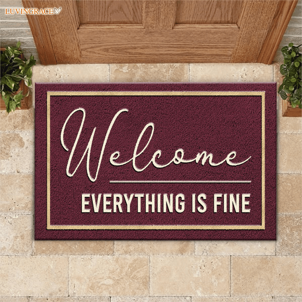 Personalized Welcome Doormat