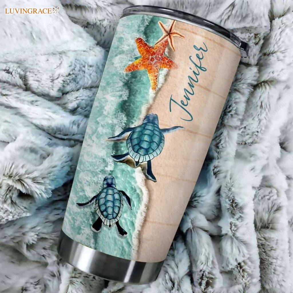 Personalized I Can Only Imagine Turtle Customized Tumbler Tumbler