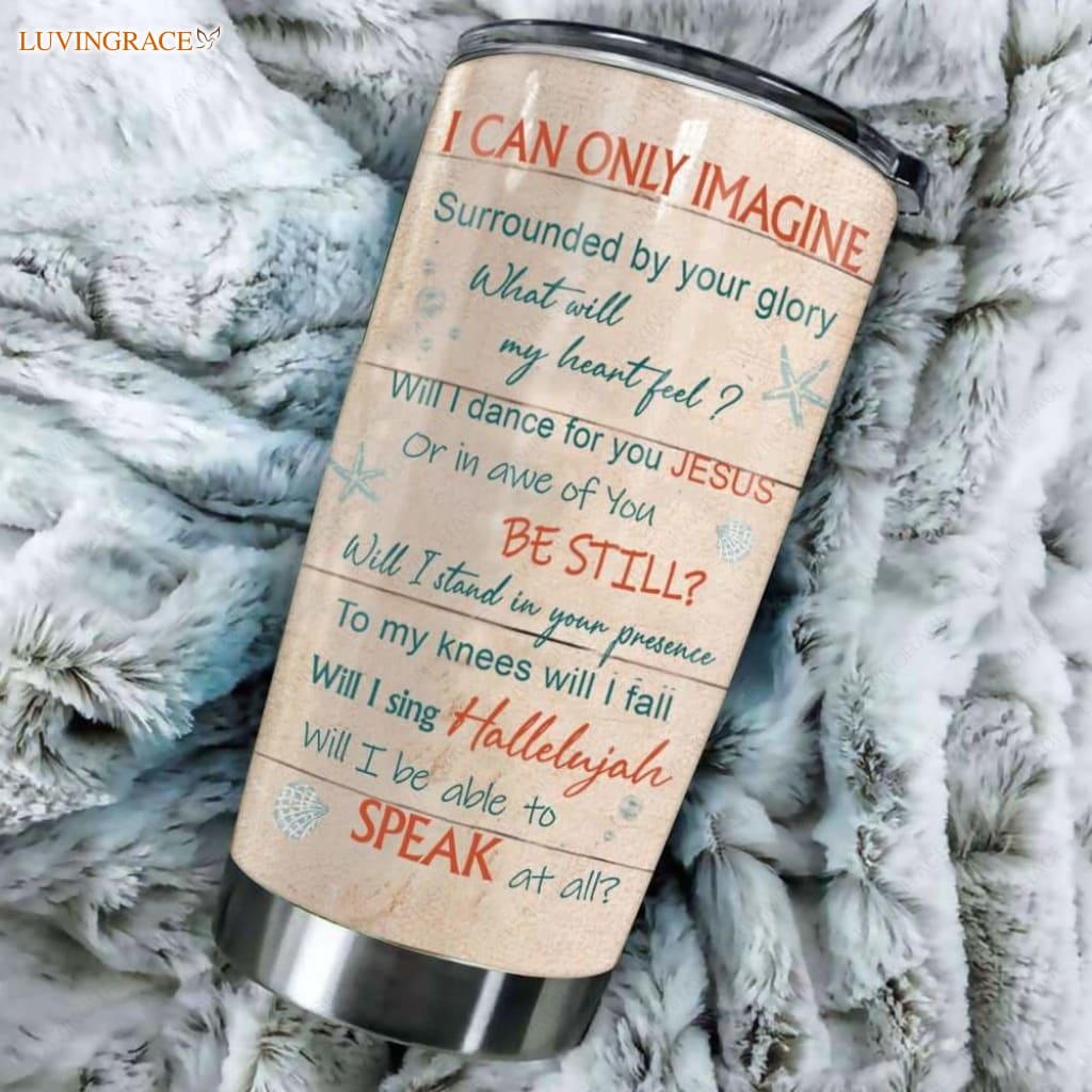 Personalized I Can Only Imagine Turtle Customized Tumbler Tumbler