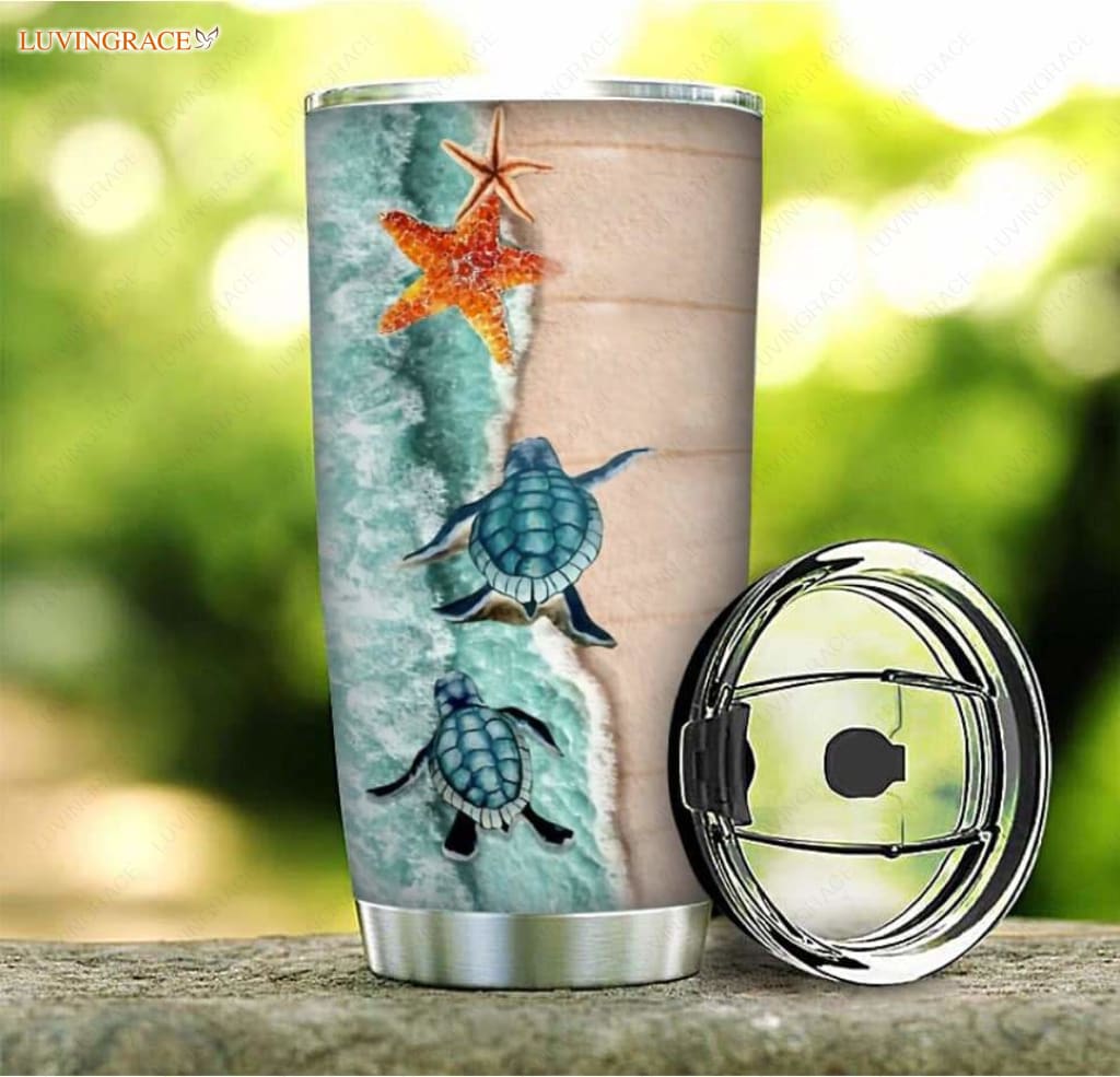 Personalized I Can Only Imagine Turtle Customized Tumbler Tumbler