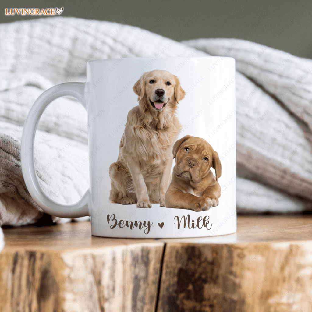Pet Portrait Custom Coffee Mug Ceramic