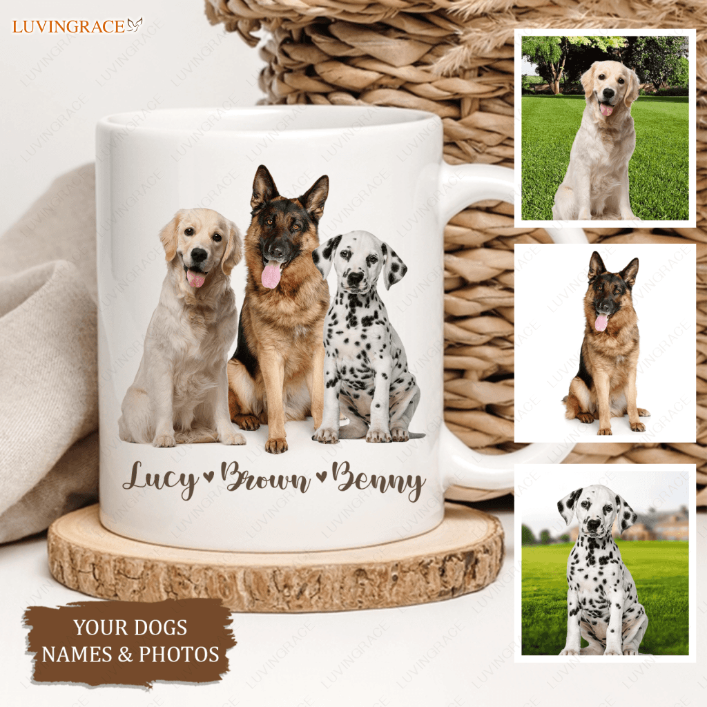Pet Portrait Custom Coffee Mug Ceramic