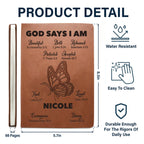 I Am Notebook Christian Gifts Religious Gifts Inspirational Gifts with Bible Verse Prayers Journal