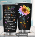Rainbow Purple Sunflower Personalized Tumbler Tumbler