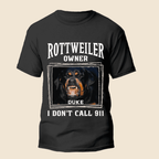 Rottweiler owner - Personalized Custom Unisex T-Shirt