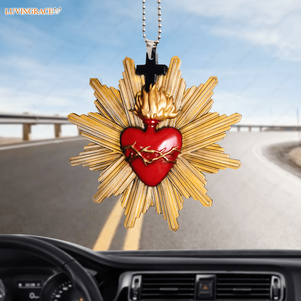 Sacred Heart Of Jesus Ornament