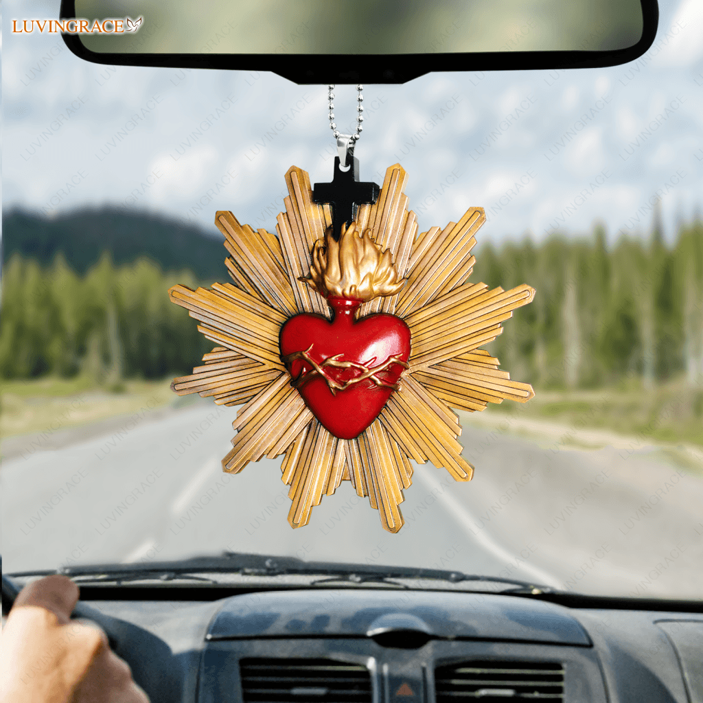 Sacred Heart Of Jesus Ornament