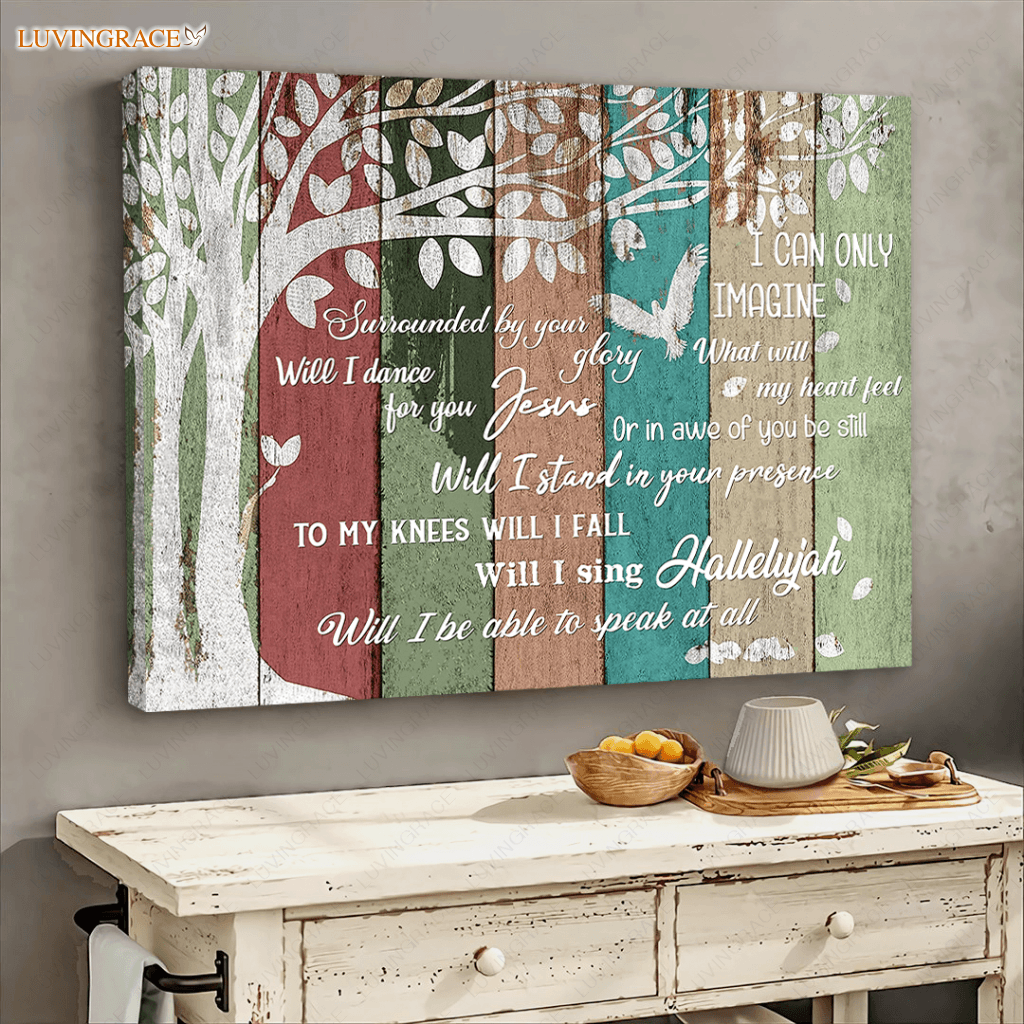 Seven Colors Retro Glory Wall Art Canvas