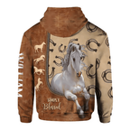 Simply Blessed Horse Personalized Hoodie