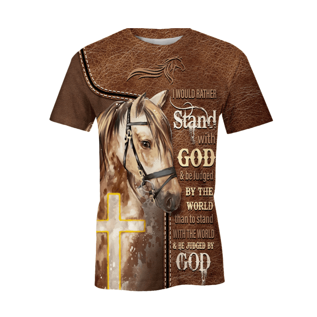 Stand With God And Be Judged By The World Hoodie