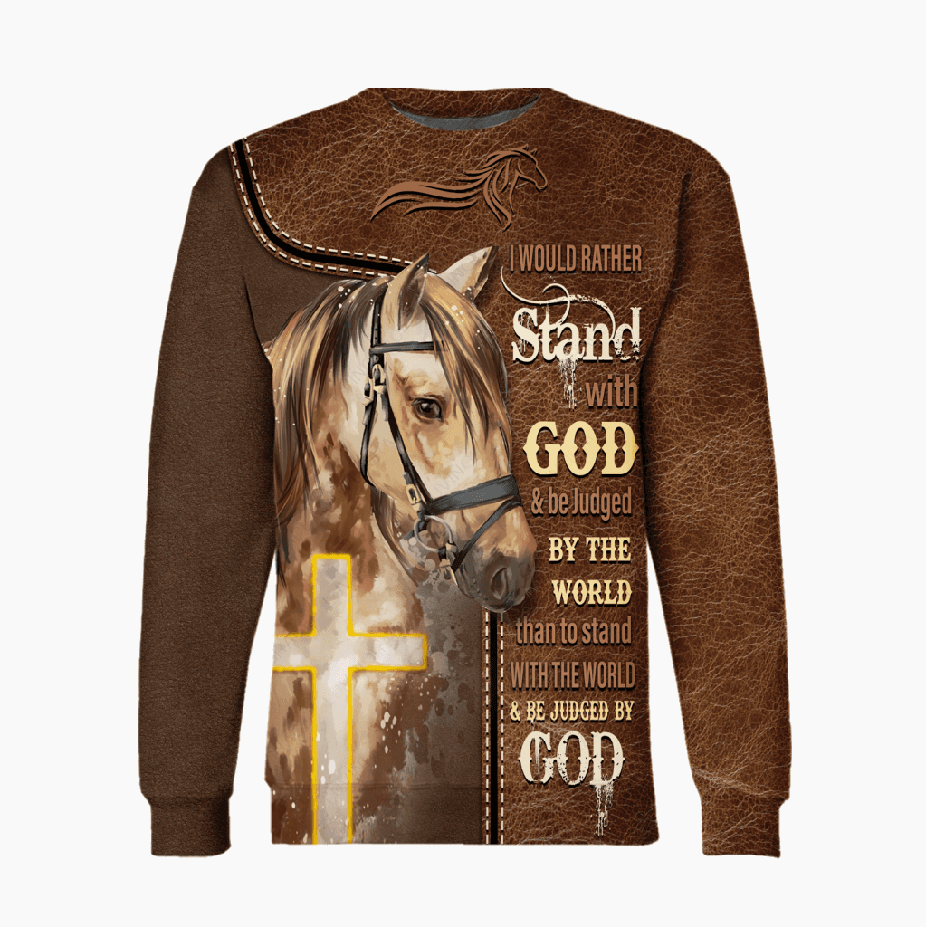 Stand With God And Be Judged By The World Hoodie