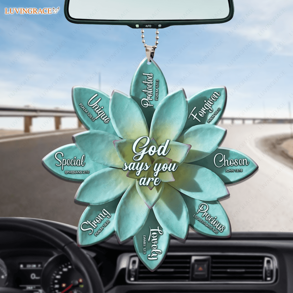 Succulent You Are Special Ornament