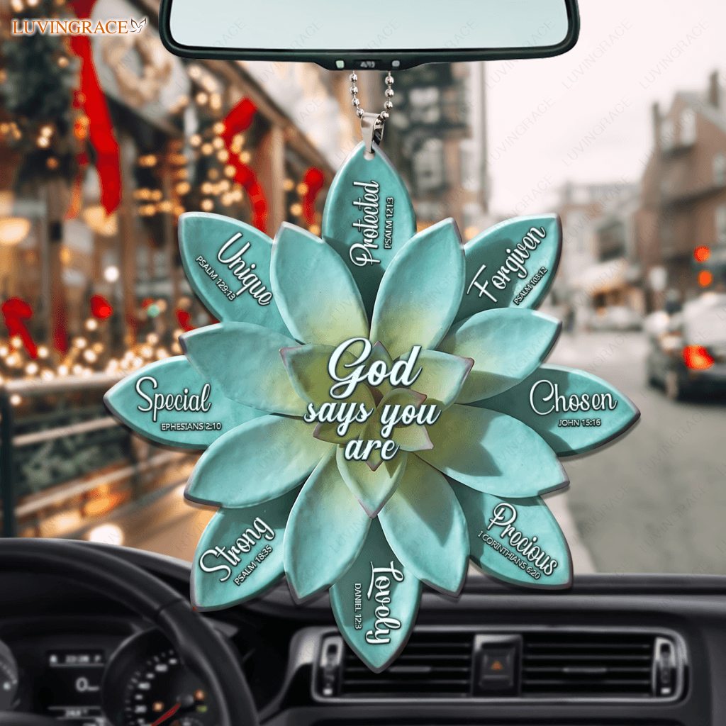 Succulent You Are Special Ornament