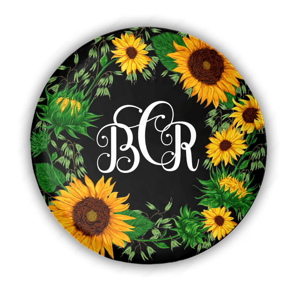 Sunflower Tire Cover Car Accessories Custom Tire