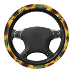 Sunny Sunflower Steering Wheel Cover Car Accessories
