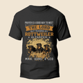 Teasing My Rottweiler - Personalized Custom Unisex T-Shirt