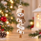 Personalized Name Snowman Xmas Ornament - Christmas Gift for Him & Her