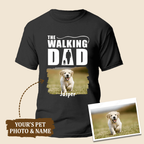 The Walking Dad Personalized Custom T-Shirt