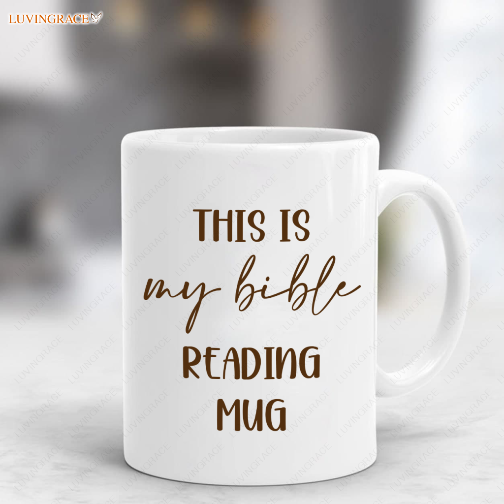 This Is My Bible Reading Personalized Mug Ceramic