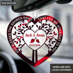 Tree Of Love God Blessed Personalized Ornament