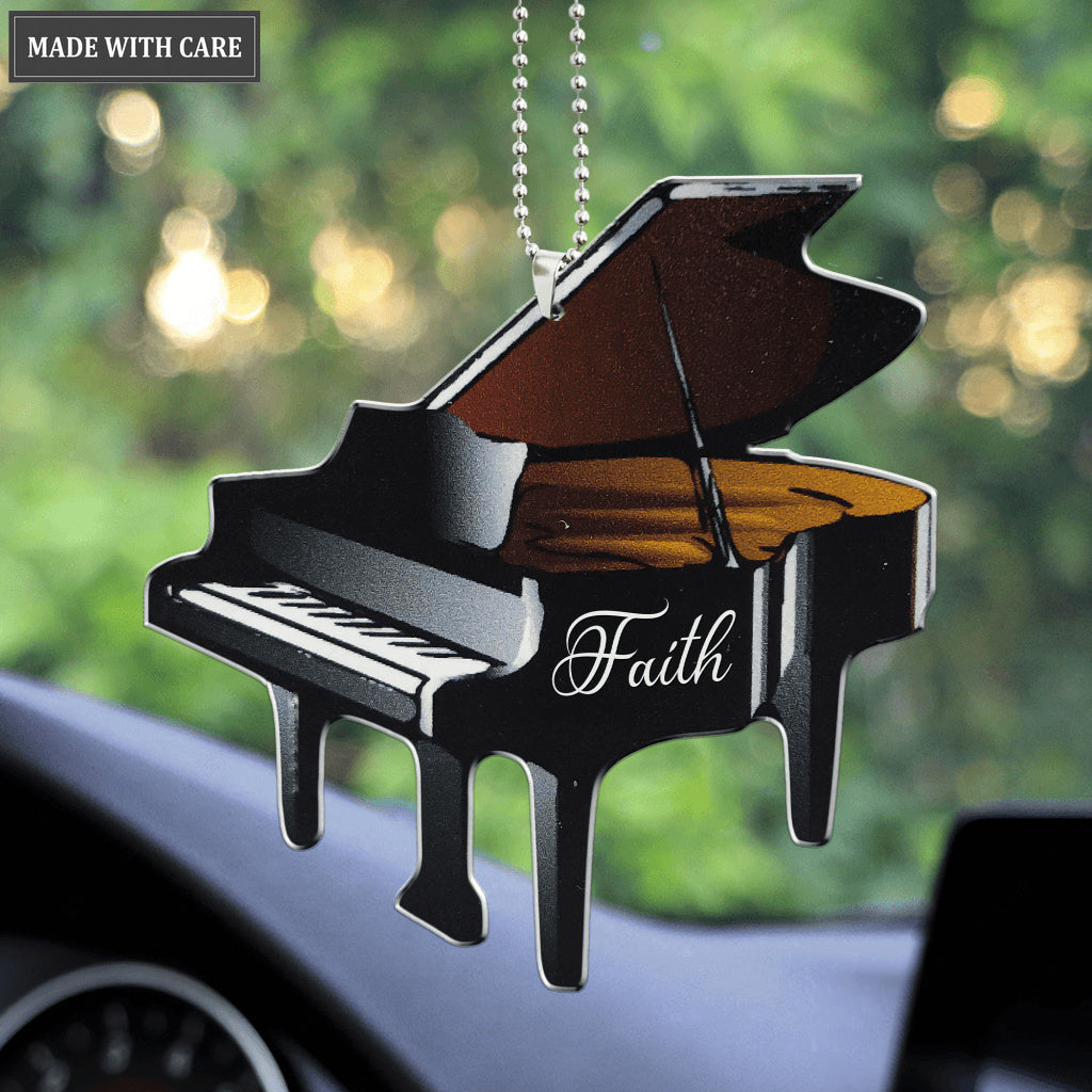 Faith Piano Ornament
