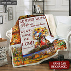 Sunflower Bird Pumpkin Christian As For Me And My House Personalized Blanket