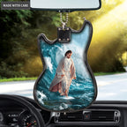 Jesus Walking On The Sea Guitar Ornament