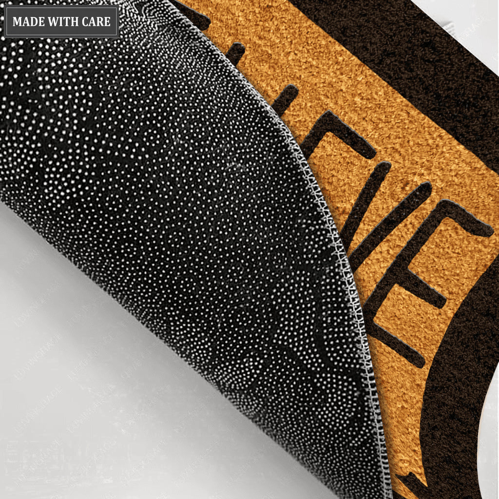 Believe Personalized Doormat