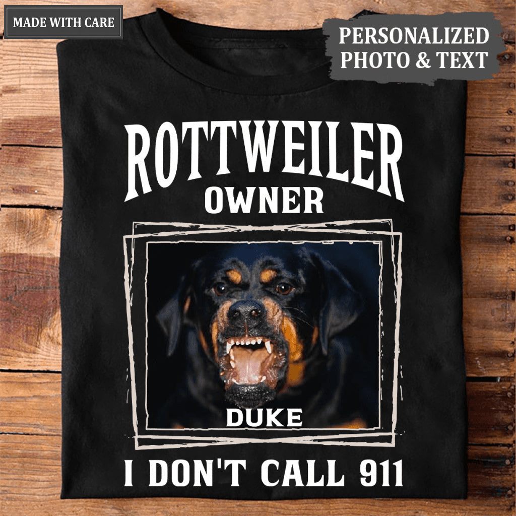 Rottweiler owner - Personalized Custom Unisex T-Shirt