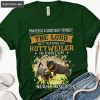 Teasing My Rottweiler - Personalized Custom Unisex T-Shirt