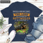 Teasing My Rottweiler - Personalized Custom Unisex T-Shirt