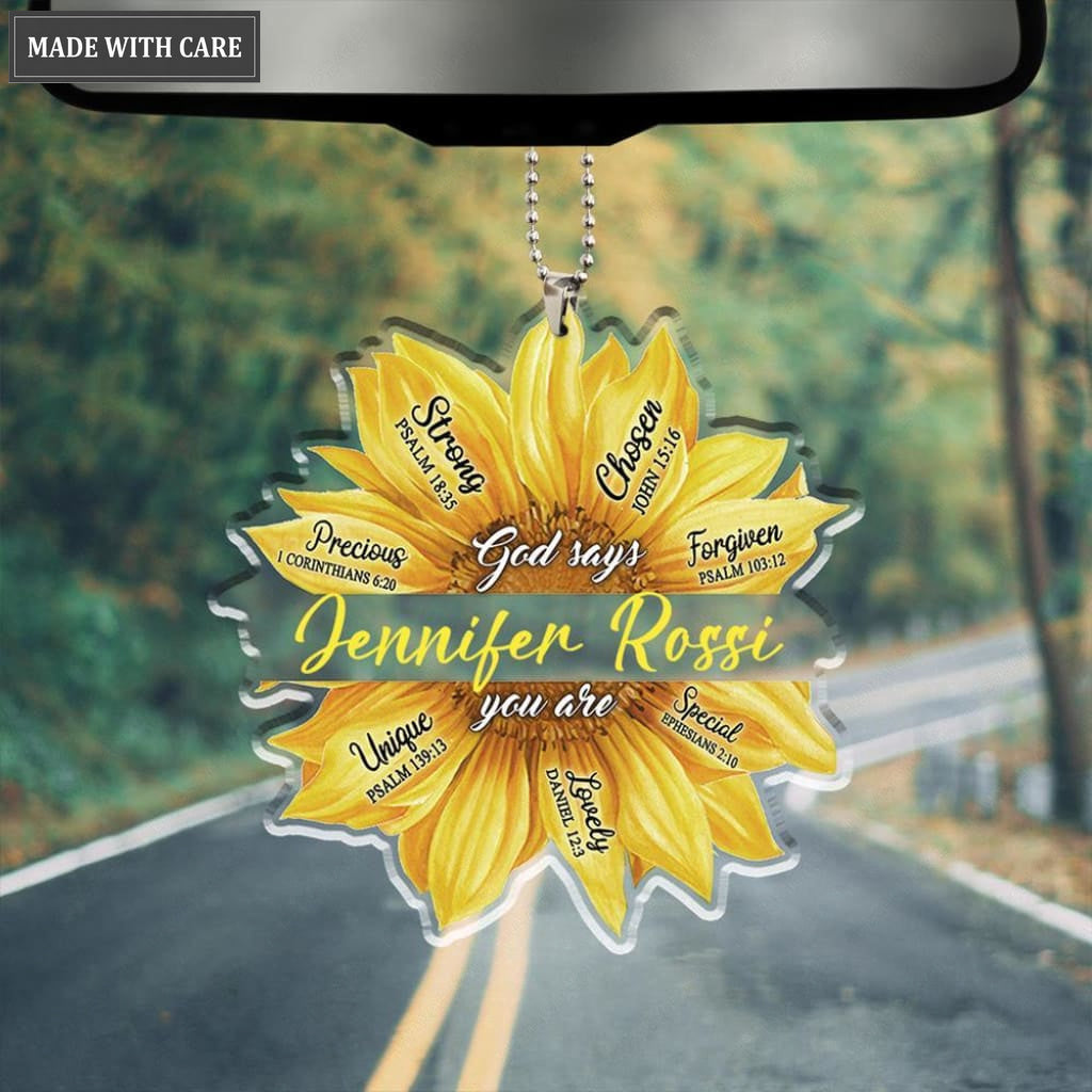 Personalized God Says You Are Ornament