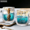 Jesus Give Me Your Hand Be Still And Know That Doubled-Wall Mug