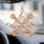 Violin God Says You Are Snowflake Ornament