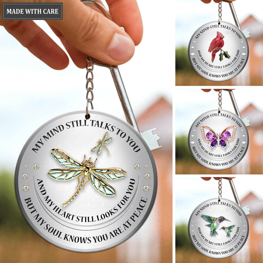 My Mind My Heart My Soul Keychain