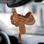Saddle God Says You Are Ornament