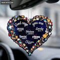 Love Guitar Heart God Says You Are Ornament