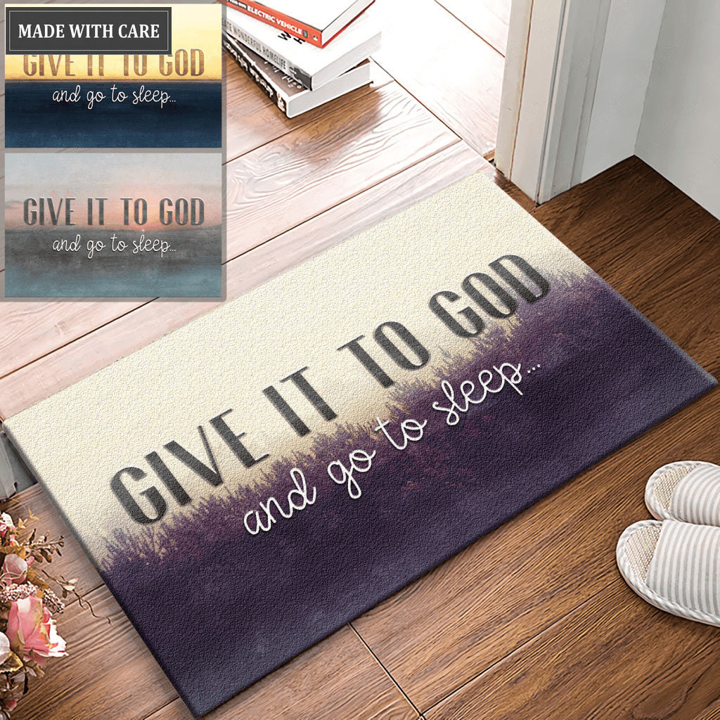 Give It To God Doormat