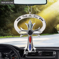 Faith Over Fear Car Hanging Ornament