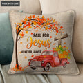 Fall for Jesus Square Pillow