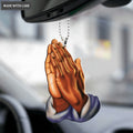 Praying hands Car Hanging Ornament