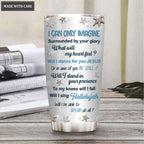 Personalized Turtle Will I Stand in Your Presence Tumbler