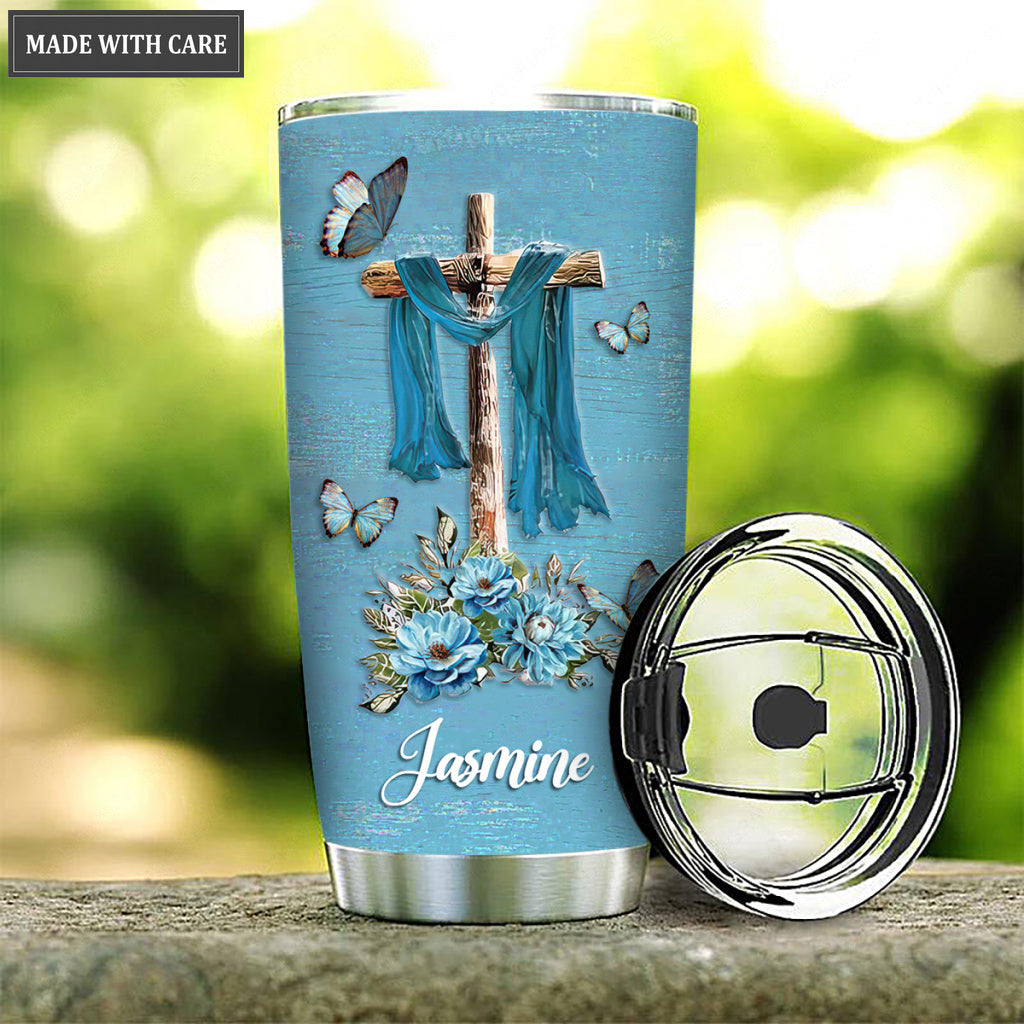 Surrounded By Your Glory Heaven Personalized Tumbler