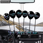 Love Balloons God Says You Are Ornament