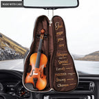 Violin Bag God Says You Are Ornament
