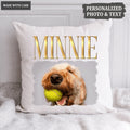 Custom Hip Hop Vintage Theme Pet Portrait Pillow - Personalized Custom Unisex Pillow