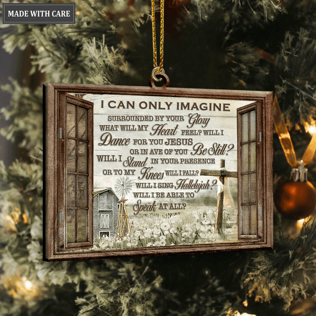 Peace Window I Can Only Imagine Ornaments
